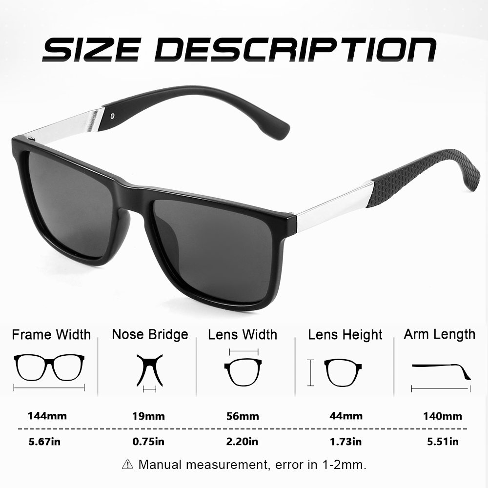 CRIXALIS 4Pcs Polarized Sungla - Fishing Sunglasses Polarized ulasan dan harga