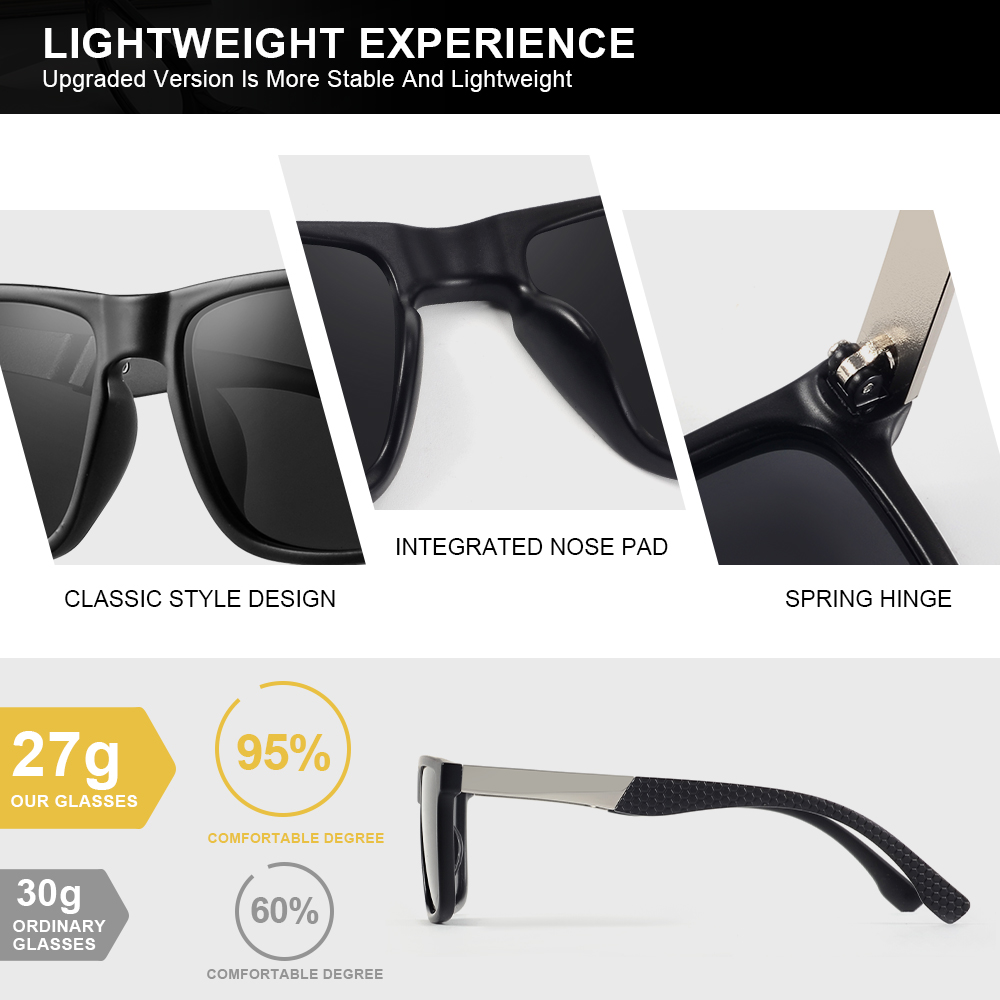 CRIXALIS 4Pcs Polarized Sungla - Fishing Sunglasses Polarized ulasan dan harga