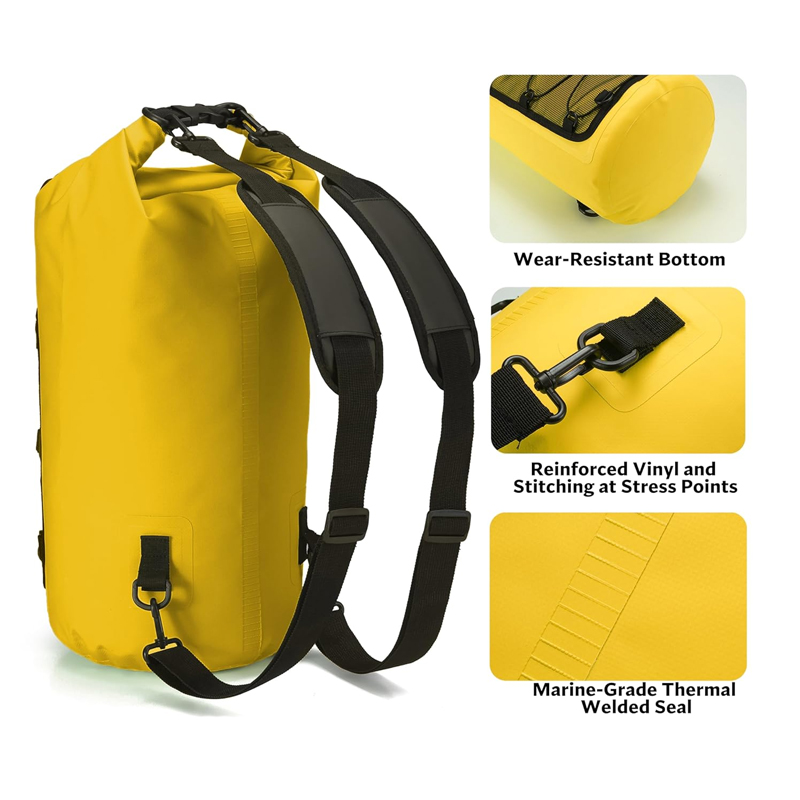 500DPVC Mesh Reflective Beach  - Fishing Bag Waterproof ulasan dan harga