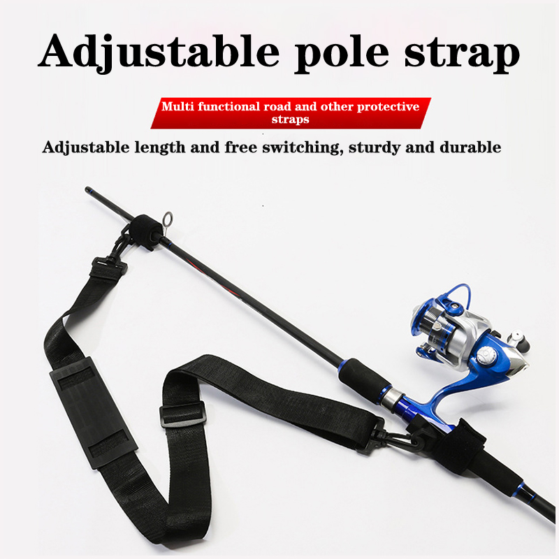 NEW Fishing Rod Carrying Strap - Fishing Belt ulasan dan harga
