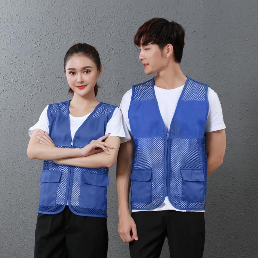Fishing Vest Hollow Out Zipper - Fishing Vest ulasan dan harga