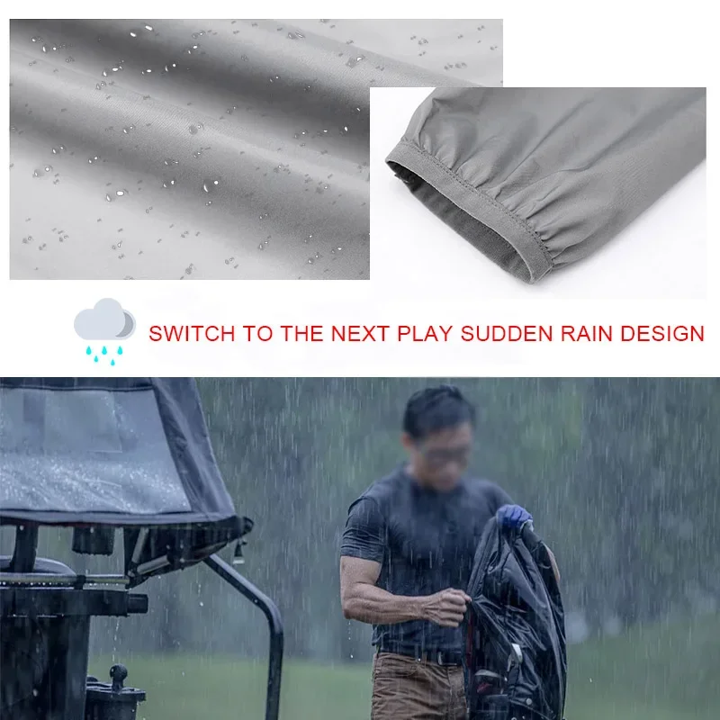 Golf Raincoat Lightweight Jack - Fishing Jacket Waterproof ulasan dan harga