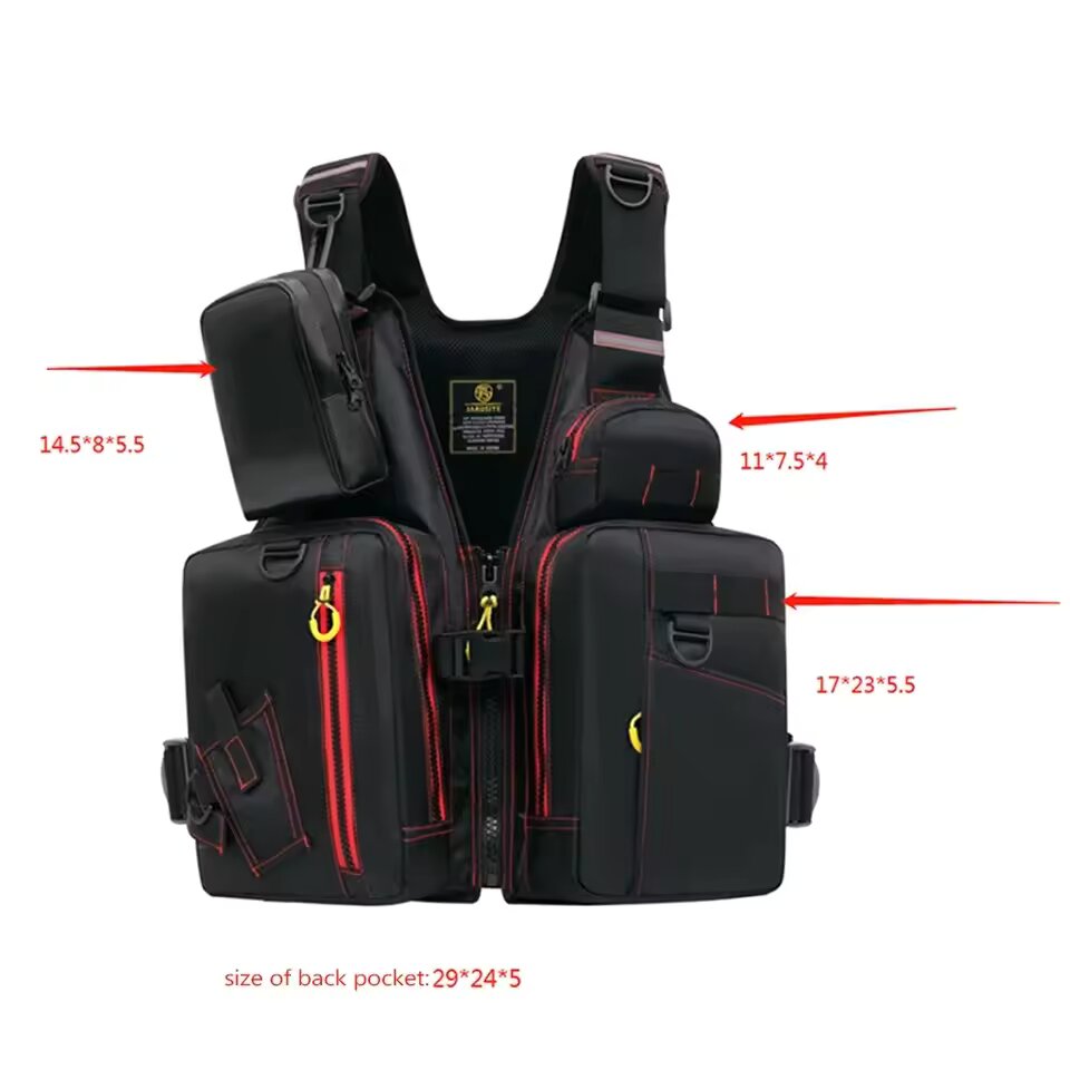 2026 Adult Lure Life Jacket Ro - Fishing Jacket Waterproof ulasan dan harga