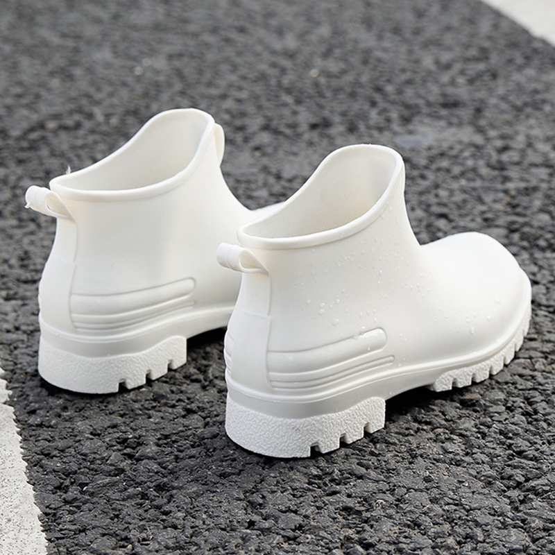 New Fashion Men Rain Boots Pla - Fishing Boots ulasan dan harga