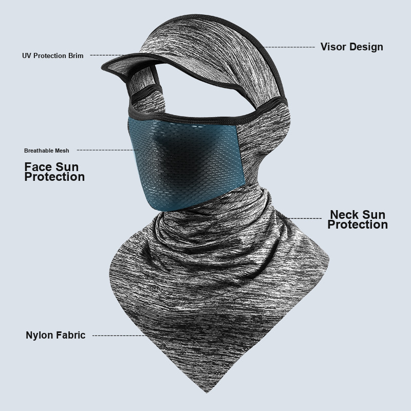 Sun Protection Cycling Face Ma - Fishing Mask Sun Protection ulasan dan harga