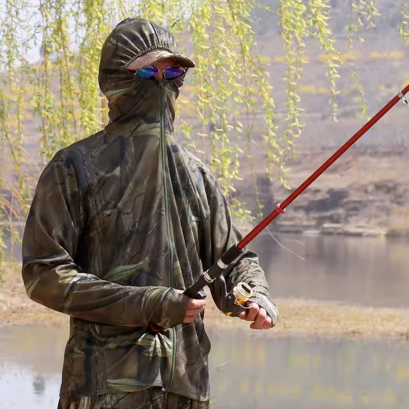 Summer Lightweight Thin Men's  - Fishing Hoodie ulasan dan harga