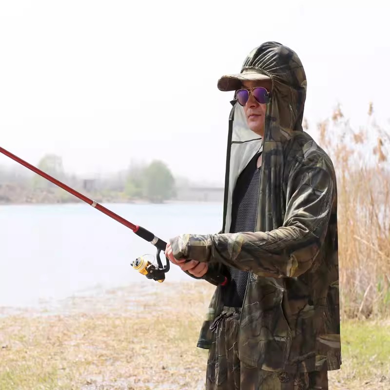 Summer Lightweight Thin Men's  - Fishing Hoodie ulasan dan harga